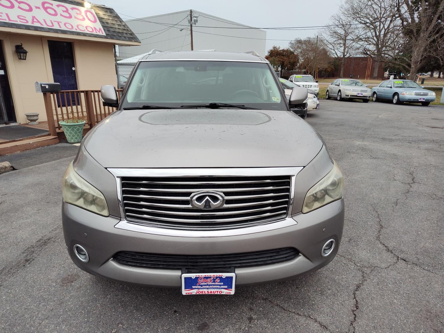 2011 Gray Infiniti QX56 (JN8AZ2NE1B9) , Automatic transmission, located at 5700 Curlew Drive, Norfolk, VA, 23502, (757) 455-6330, 36.841885, -76.209412 - Photo#1